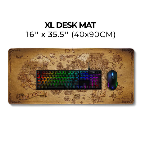 xl 40 x 90 desk mat