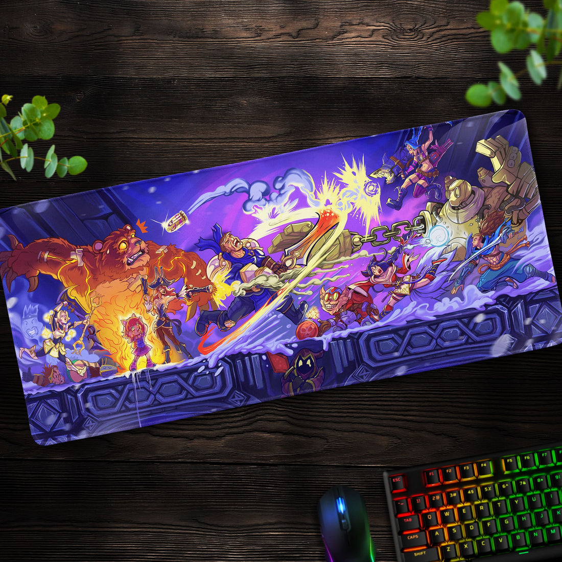 League of Legends Battle Royale Desk Mat, ARAM Chaos Mouse Pad - Cocoon Markt