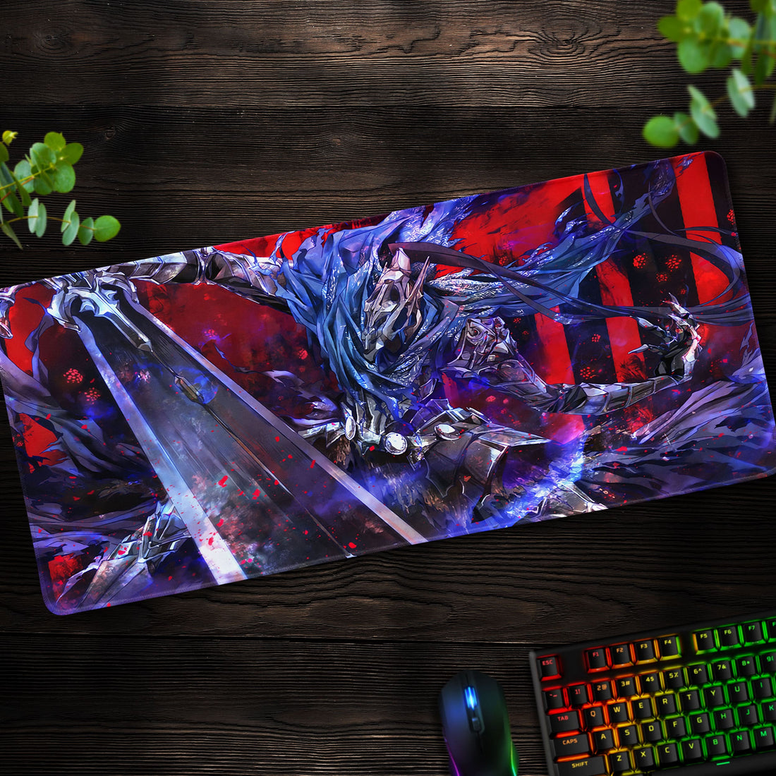 Abysswalker Artorias Desk Mat, Dark Souls Dynamic Mouse Pad