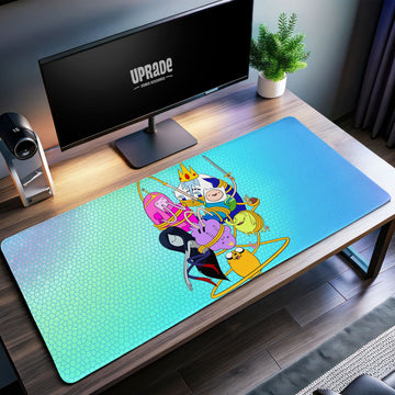 Adventure Time Crew Desk Mat, Cartoon Mouse Pad