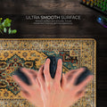 Golden Persian Desk Mat, Oriental Rug Mouse Pad - Cocoon Markt