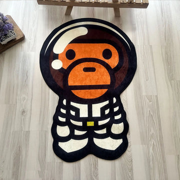 BAPE Astronaut Rug, Unique Streetwear Inspired Carpet