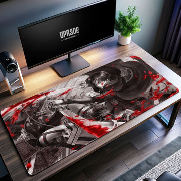 Eren Yeager AOT Desk Mat, Attack on Titan Mouse Pad