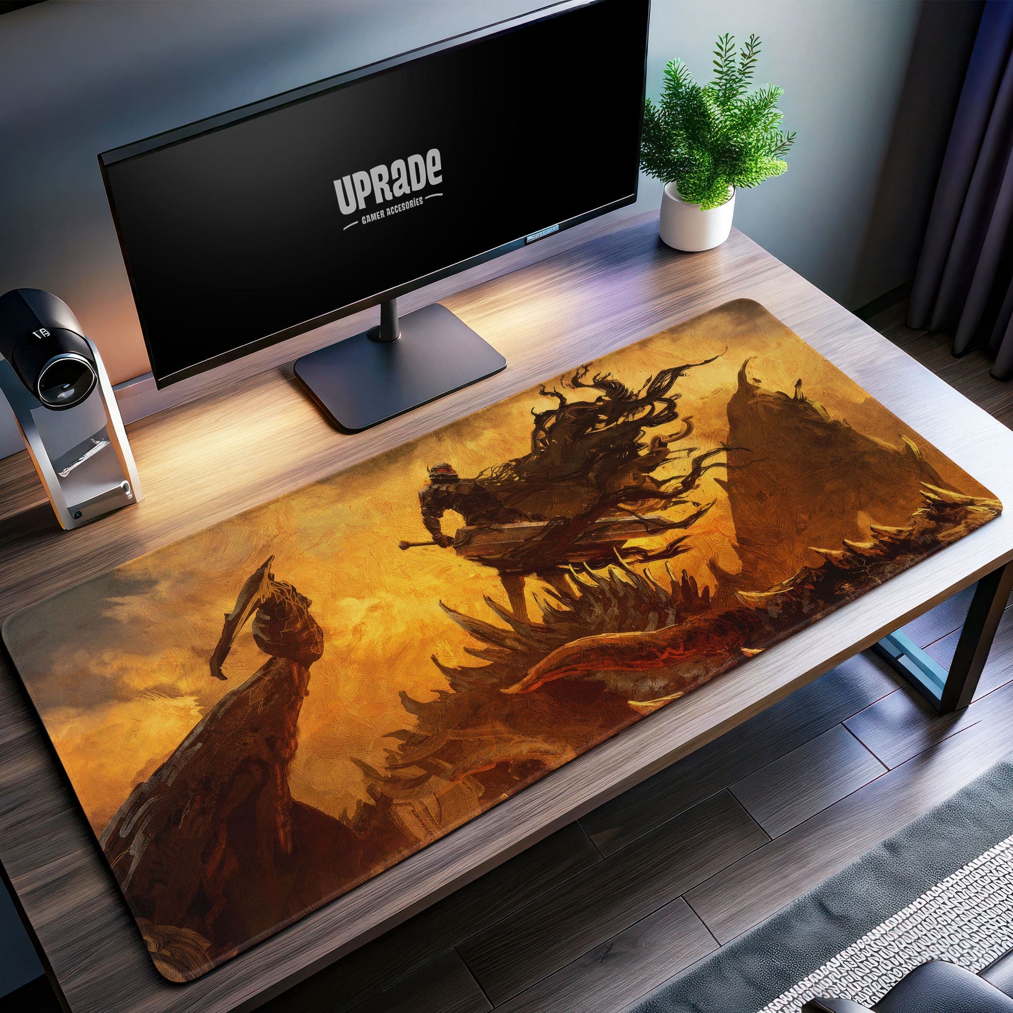 Berserk Eclipse Desk Mat, Guts vs Apostles Mouse Pad