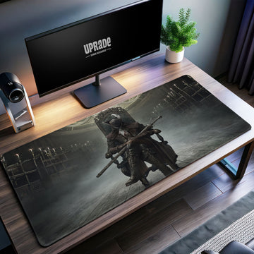 Bloodborne Hunter's Throne Desk Mat, Gothic Gaming Mouse Pad