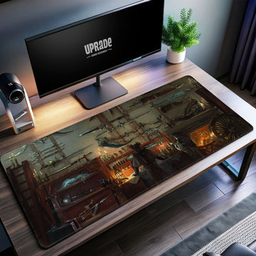 Bloodborne Workshop Desk Mat, Hunter’s Arsenal Mouse Pad