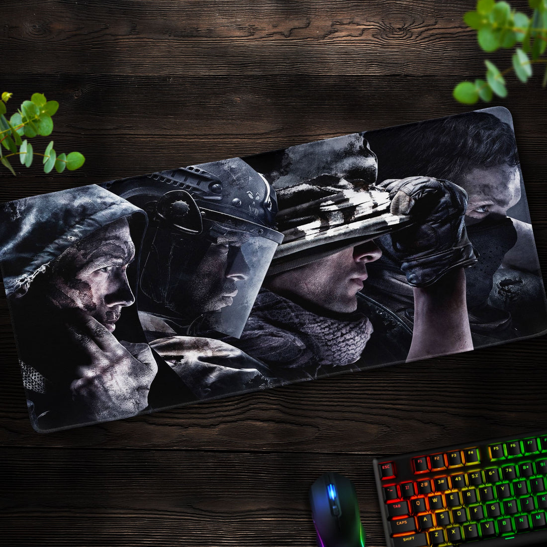 Legends of Duty Desk Mat, CoD Operator Mouse Pad