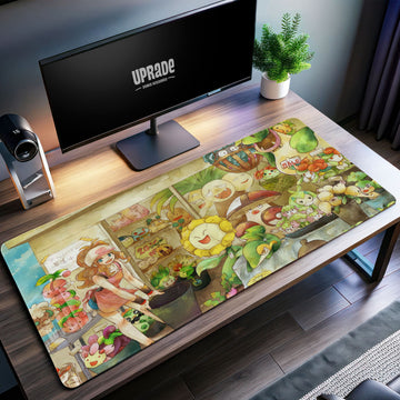 Pokémon Garden Desk Mat, Nature Pokémon Mouse Pad