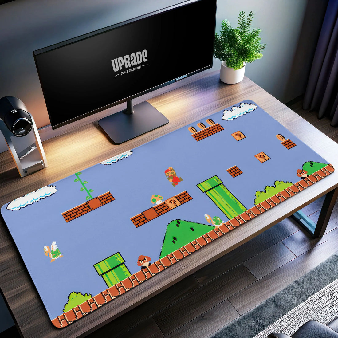 Super Mario World Desk Mat, Retro Gaming Mouse Pad - Cocoon Markt
