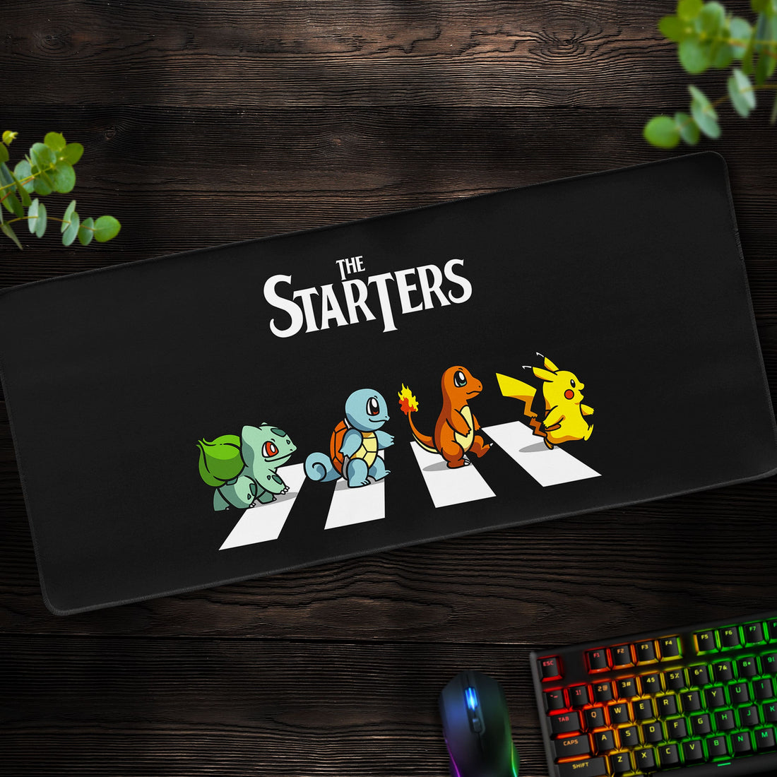 The Starters Desk Mat, Pokémon Mouse Pad