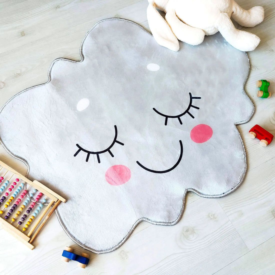 Cloud Kids Area Rug, Adorable Decorative Carpet