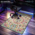 Pastel Floral Persian Desk Mat, Vibrant Mouse Pad - Cocoon Markt