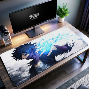 Dabi Blue Flame Desk Mat, My Hero Academia Mouse Pad