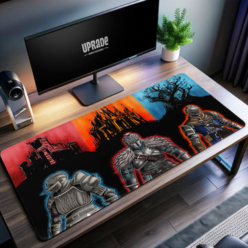 Dark Souls Heroes Desk Mat, Legendary Knight Mouse Pad