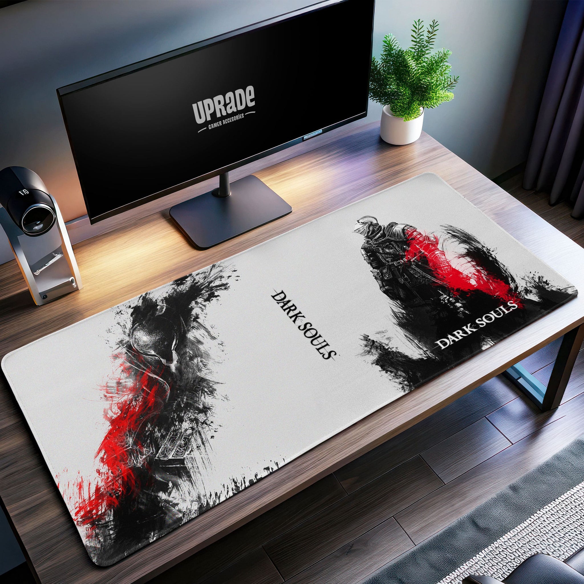 Dark Souls Knight Desk Mat, Epic Gaming Mouse Pad