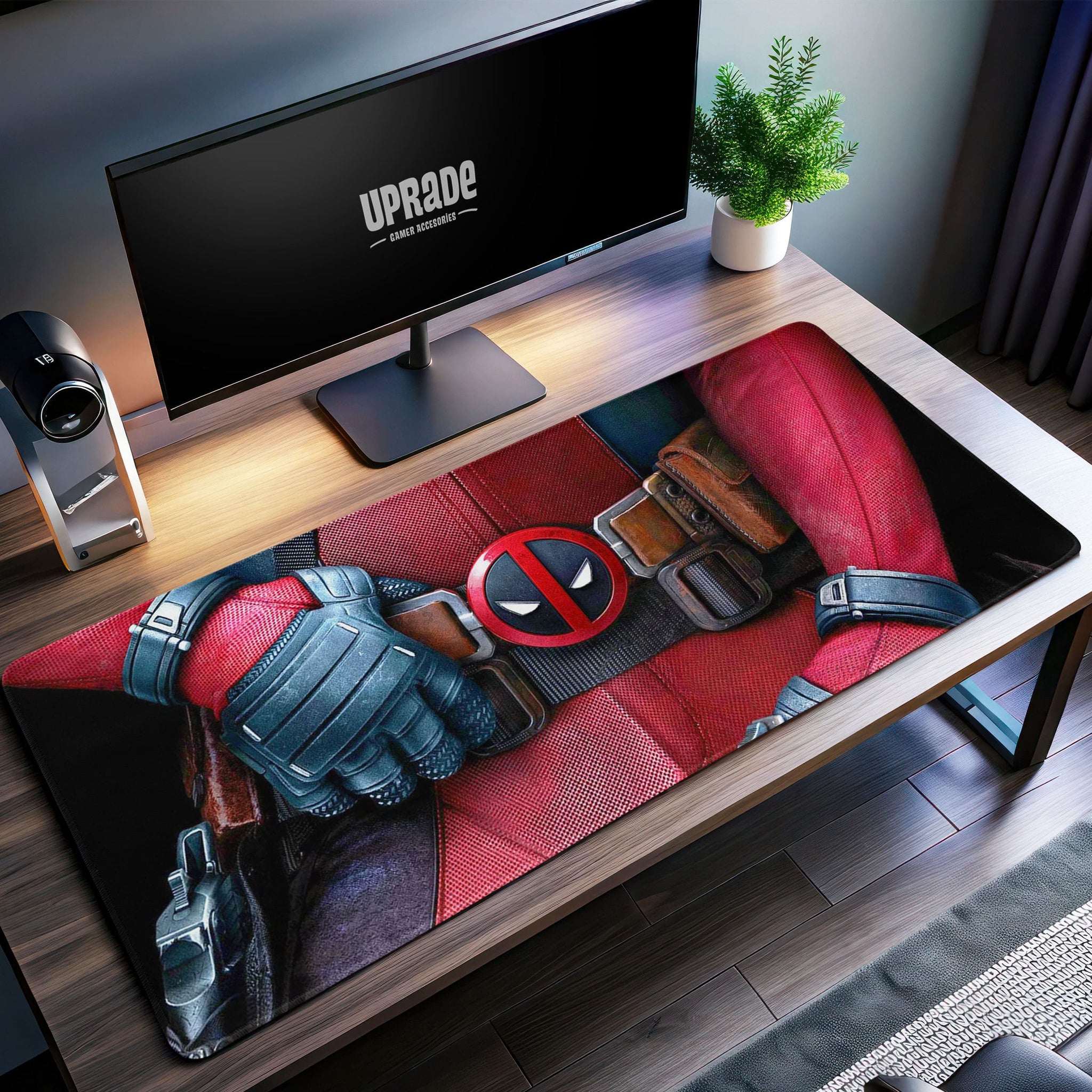 Deadpool Desk Mat, Merc with a Mouth Mouse Pad