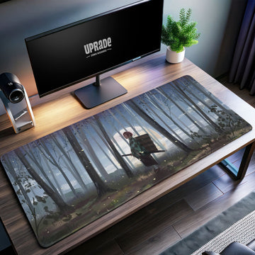 Tanjiro Forest Journey Desk Mat, Demon Slayer Mouse Pad