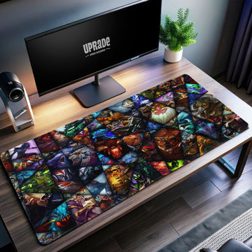 Dota 2 Heroes Desk Mat, Ultimate Gaming Mouse Pad