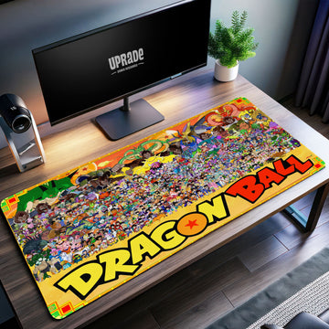 Dragon Ball All Characters Desk Mat, Ultimate Anime Mouse Pad