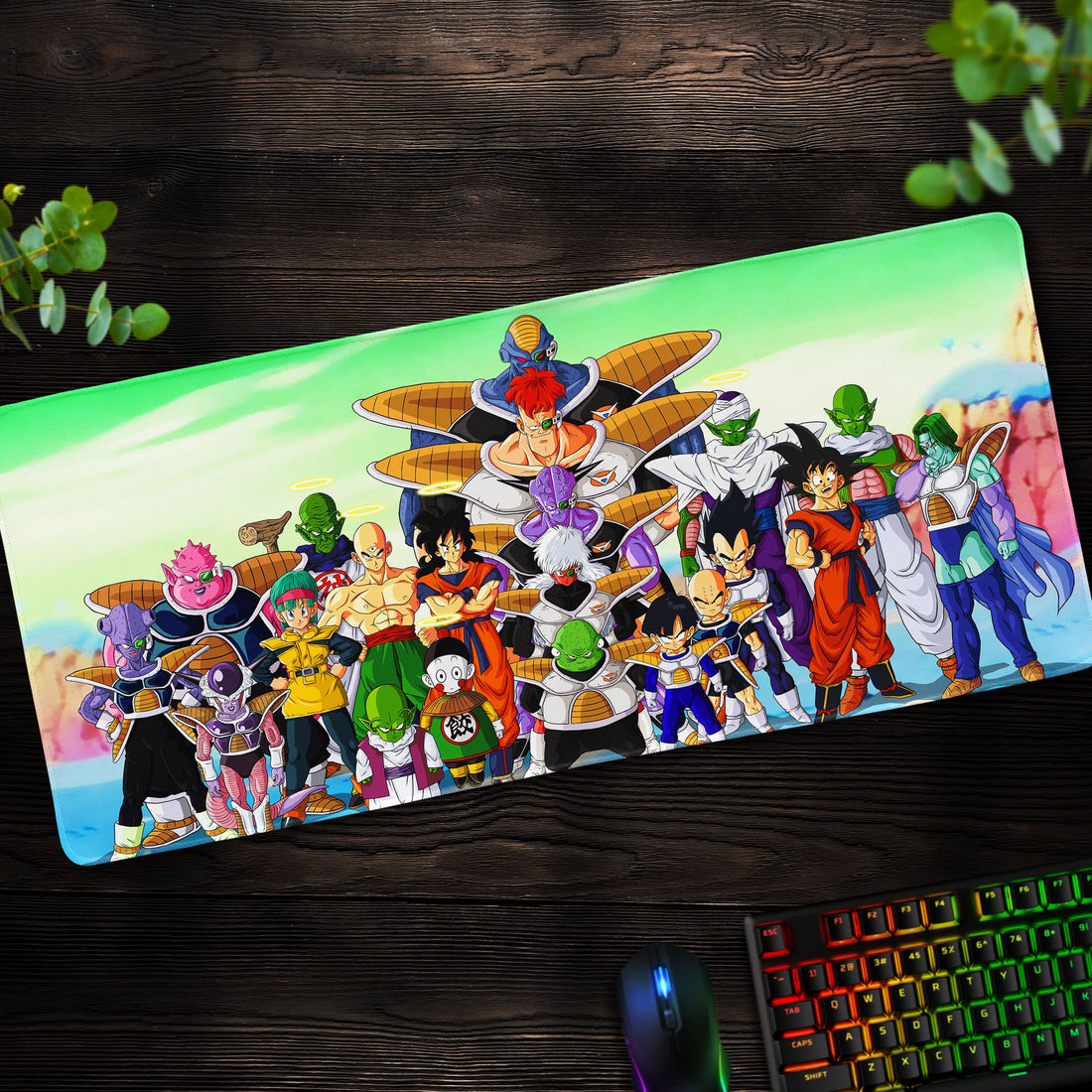 Dragon Ball Z Frieza Saga Desk Mat, Ginyu Force Mouse Pad