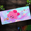 Kirby Dreamland Desk Mat, Pastel Adventure Mouse Pad - Cocoon Markt