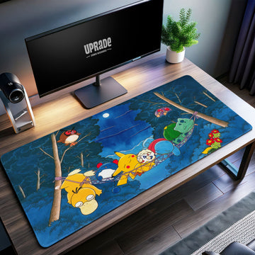 Pokémon Nighttime Nap Desk Mat, Pikachu & Friends Hammock Mouse Pad