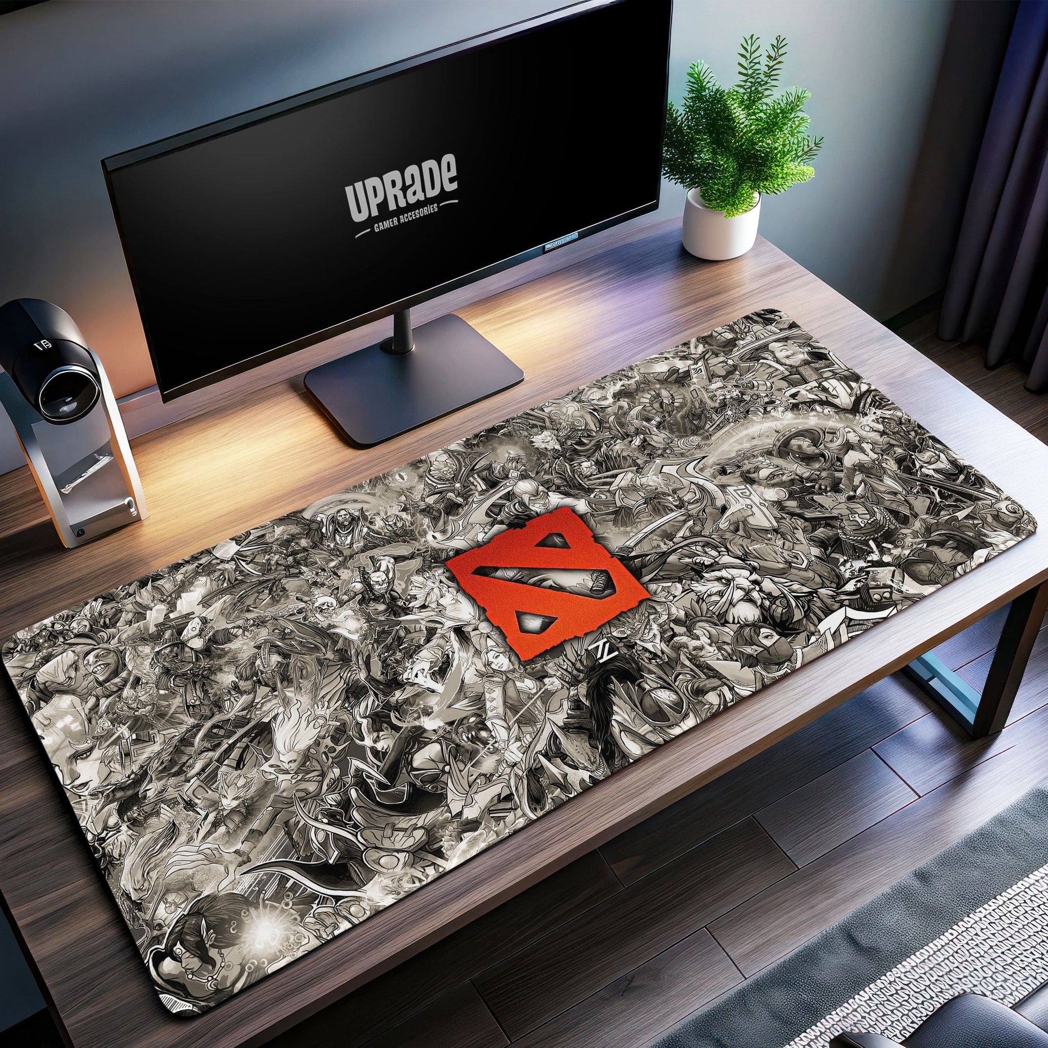 Dota 2 Heroes Desk Mat, Epic Gaming Mouse Pad