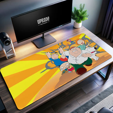 Family Guy Griffin Family Desk Mat, Comedy Mouse Pad