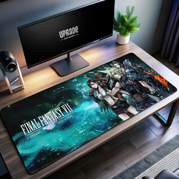 Final Fantasy VII Desk Mat, Cloud & Tifa Mouse Pad