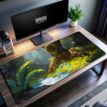 Forest Adventure Desk Mat, Pokémon Starter Mouse Pad