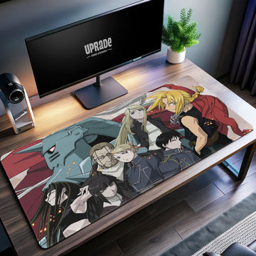 Brotherhood Heroes Desk Mat, Fullmetal Mouse Pad