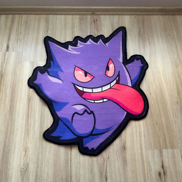 Funny Gengar Rug, Ghost-Type Pokémon Carpet