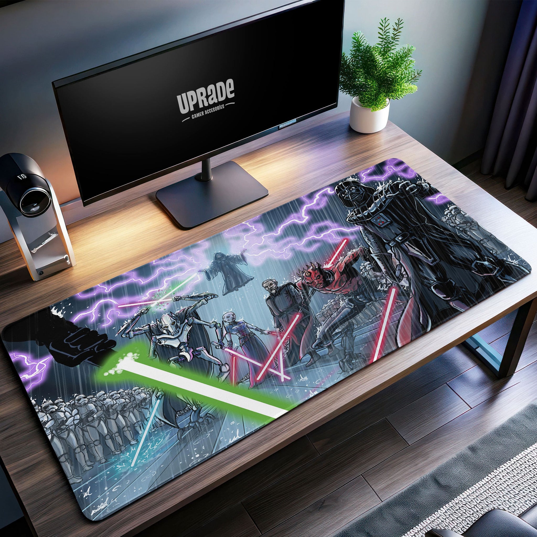 Star Wars Villains Desk Mat, Dark Side Sith Lords Mouse Pad - Cocoon Markt