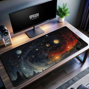 Cosmic Galaxy Desk Mat, Space Nebula Mouse Pad - Cocoon Markt