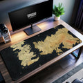 Westeros & Essos Map Desk Mat, Game of Thrones Mouse Pad - Cocoon Markt