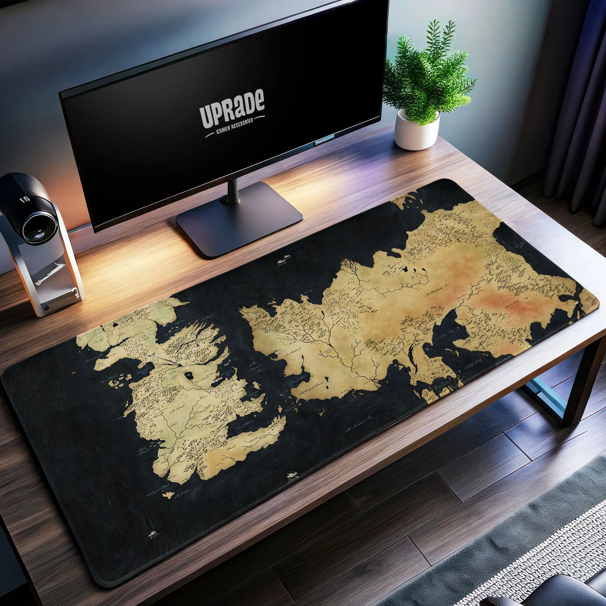 Westeros & Essos Map Desk Mat, Game of Thrones Mouse Pad - Cocoon Markt