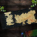 Westeros & Essos Map Desk Mat, Game of Thrones Mouse Pad - Cocoon Markt