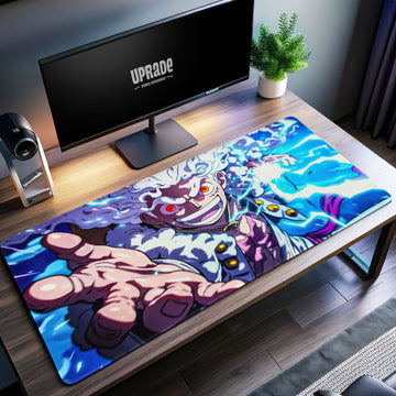 One Piece Gear Fifth Luffy Desk Mat, Electric Power Mouse Pad