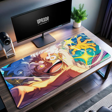 One Piece Gear Fifth Luffy Desk Mat, Joyful Power Mouse Pad