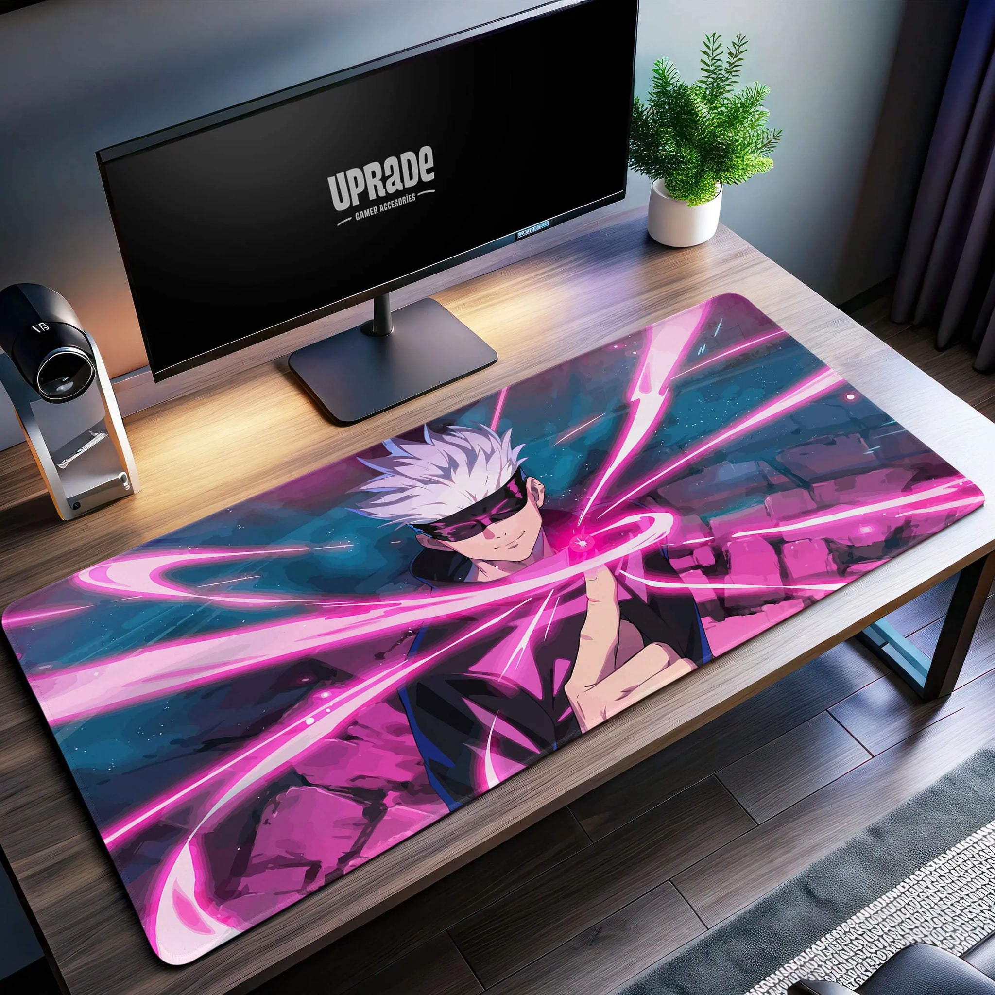 Gojo Satoru Infinity Desk Mat, Jujutsu Kaisen Mouse Pad - Cocoon Markt