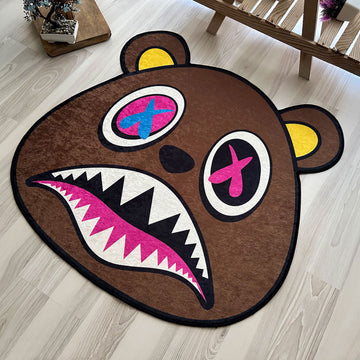 Graduation KAWS Kanye West-Inspired Soft Rug