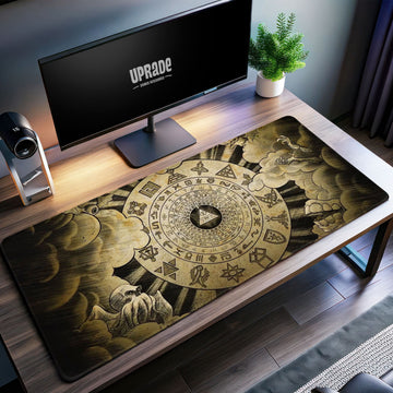 Mystery Cipher Desk Mat, Gravity Falls Mouse Pad