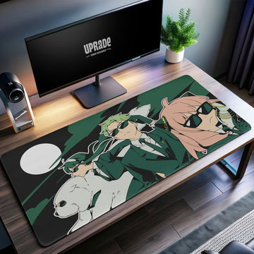 Spy x Family Cool Agents Desk Mat, Forger Family Mouse Pad