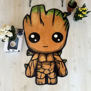 Groot Rug, Marvel Superhero Shaped Carpet