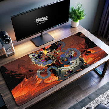 Hades Underworld Battle Desk Mat, Zagreus Hydra Mouse Pad