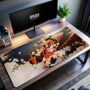 Skybound Spiker Desk Mat, Haikyuu Volleyball Mouse Pad