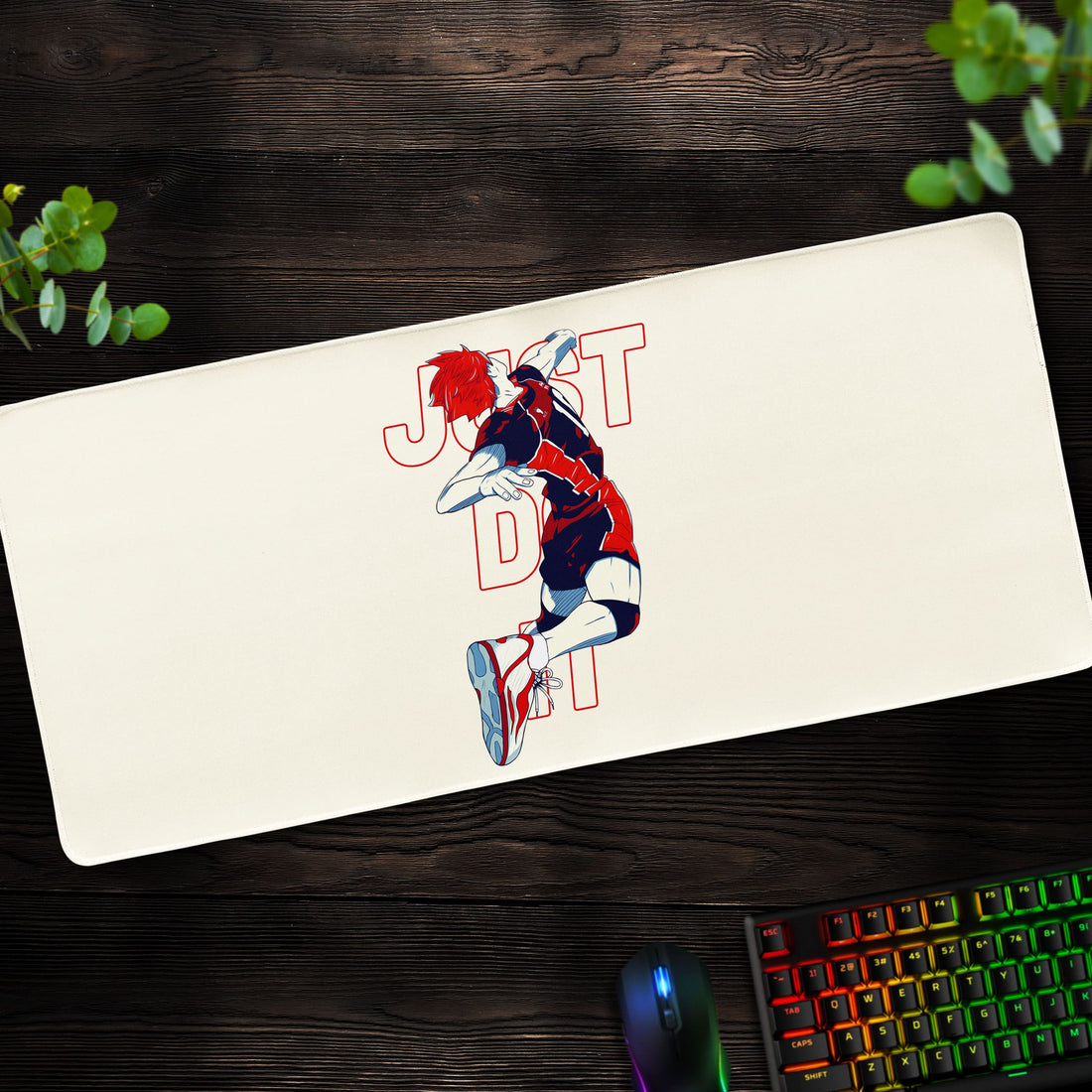 Volleyball Ace Desk Mat, Haikyuu Mouse Pad