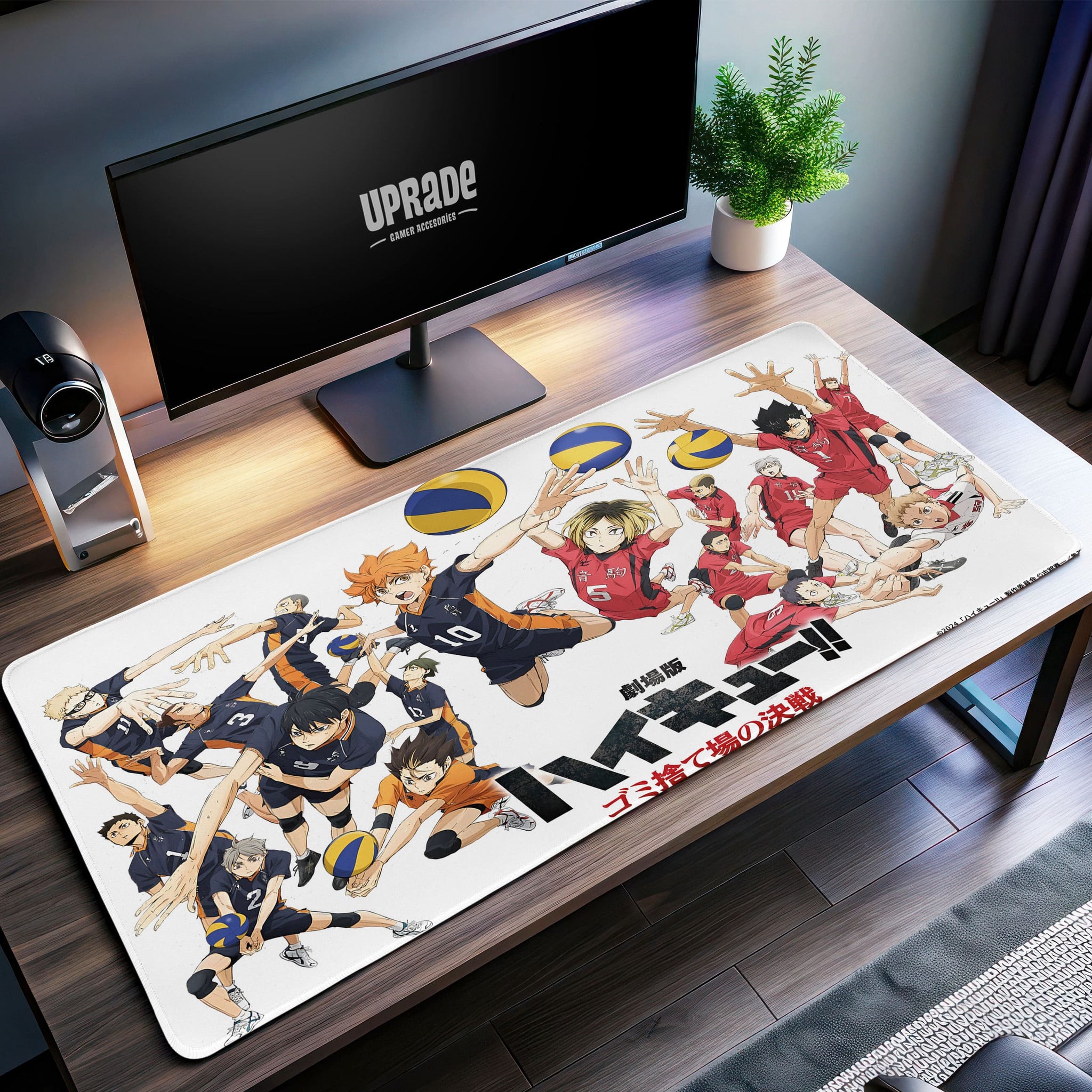 Ultimate Match Desk Mat, Haikyuu Volleyball Mouse Pad