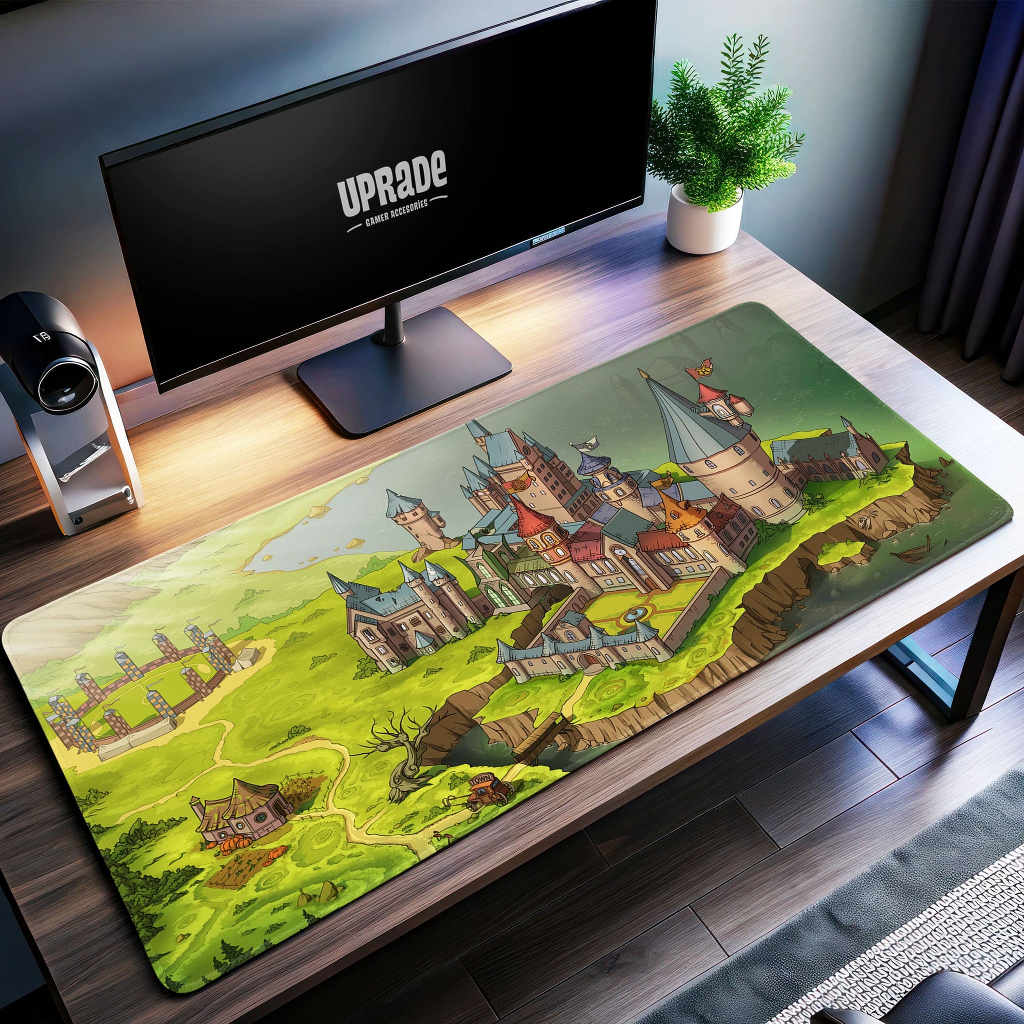 Hogwarts Castle Desk Mat, Magical Wizarding World Mouse Pad