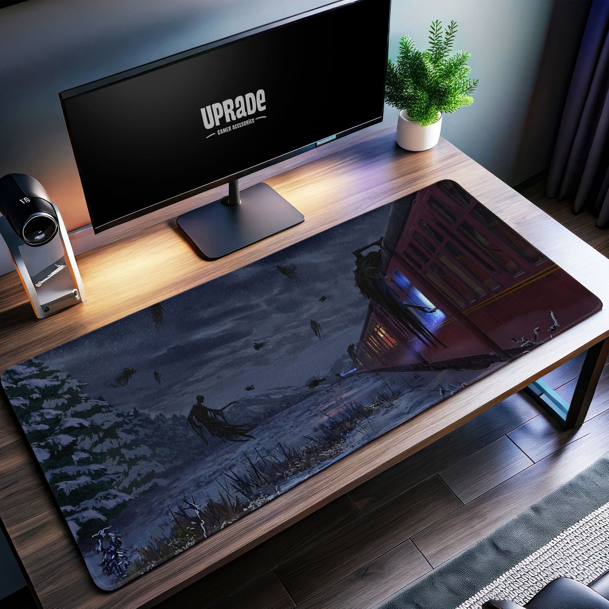 Dementors and Hogwarts Express Desk Mat, Harry Potter Mouse Pad